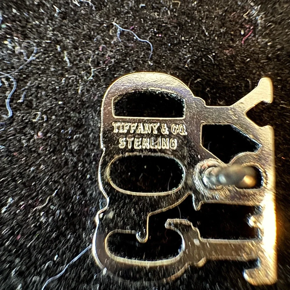 Vintage Sterling Silver Tiffany and Co ‘Try God’ Lapel Pin - Picture 2 of 4
